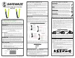 Preview for 3 page of SafeWaze FS880 Manual