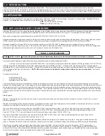 Preview for 5 page of SafeWaze LATITUDE PRO ARC FLASH SRL-P Instruction Manual