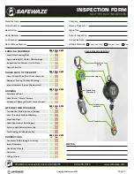 Preview for 17 page of SafeWaze LATITUDE PRO ARC FLASH SRL-P Instruction Manual