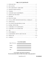 Preview for 2 page of SafeWaze LATITUDE PRO SRL-P Series Instruction Manual