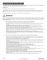 Preview for 2 page of SafeWaze Latitude Pro Manual