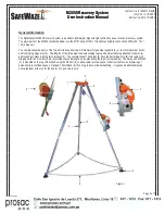 Предварительный просмотр 2 страницы SafeWaze M2050 User Instruction Manual