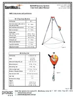 Предварительный просмотр 3 страницы SafeWaze M2050 User Instruction Manual