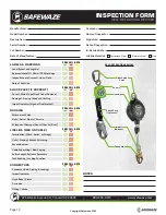 Preview for 18 page of SafeWaze SW-8008-11LE Instruction Manual