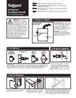 safgard 24 Series Instruction Manual preview