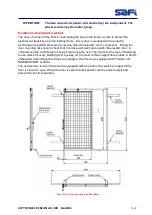 Preview for 35 page of SAFI VISION AS 300 Manual Of Instructions For Installation Use Maintenance