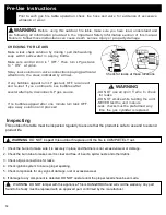 Предварительный просмотр 12 страницы Safire GF-1070RDR User Manual