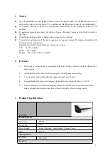 Preview for 3 page of Safire KIT-BODYTEMP-BLACKBODY User Manual