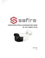 Предварительный просмотр 1 страницы Safire SF-IPCV788ZW-2LPR Installation And Configuration Manual