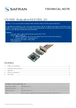 Safran EVBA 2.0 Technical Note предпросмотр