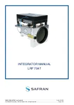 Preview for 1 page of Safran LRF 7047 Manual