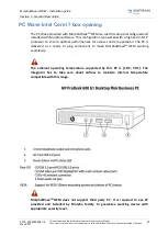 Предварительный просмотр 27 страницы Safran Morpho MorphoWave OEM Installation Manual