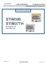 Safran STIM300 User Manual предпросмотр