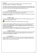 Preview for 16 page of Saft 777308-00 User Manual