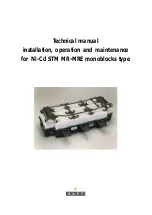 Saft STM 5-100 Technical Manual Installation, Operation And Maintenance preview