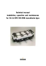 Saft STM 5-100 Technical Manual Installation, Operation And Maintenance предпросмотр