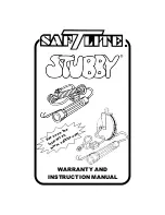 Предварительный просмотр 1 страницы SafTLite Stubby Instruction Manual And  Warranty Information