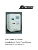 Предварительный просмотр 1 страницы Saftronics CIMR-VG5 Installation & Quick Start Manual