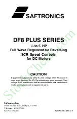 Saftronics DF8 PLUS Series Instruction Manual предпросмотр