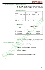 Preview for 5 page of Saftronics DF8 PLUS Series Instruction Manual