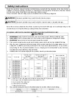 Предварительный просмотр 3 страницы Saftronics VM10 Instruction Manual