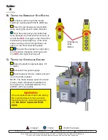 Предварительный просмотр 26 страницы SAFWAY Spider UPPRO P2314 Operator Instructions Manual