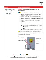 Предварительный просмотр 37 страницы SAFWAY Spider UPPRO P2314 Operator Instructions Manual