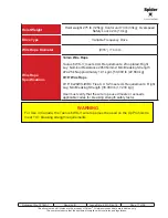 Preview for 17 page of SAFWAY Spider UPPRO P2514 Operator Instructions Manual