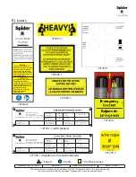 Preview for 19 page of SAFWAY Spider UPPRO P2514 Operator Instructions Manual