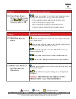 Preview for 33 page of SAFWAY Spider UPPRO P2514 Operator Instructions Manual