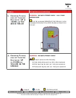 Preview for 35 page of SAFWAY Spider UPPRO P2514 Operator Instructions Manual