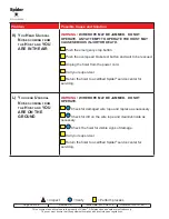 Preview for 36 page of SAFWAY Spider UPPRO P2514 Operator Instructions Manual