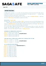 Предварительный просмотр 2 страницы Saga DCP Series User Instruction