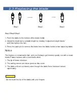 Предварительный просмотр 9 страницы Saga SG-FC4560 User Manual