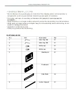 Preview for 2 page of Sage Living Home & Decor ARC BED Manual