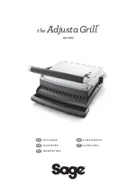 Sage Adjusta Grill BGR200 Quick Manual preview