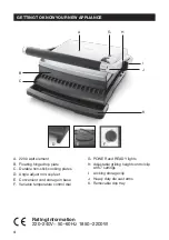 Preview for 4 page of Sage Adjusta Grill BGR200 Quick Manual