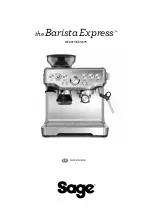 Sage Barista Express BES875 User Manual preview