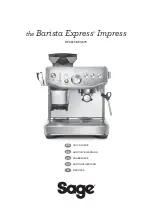 Предварительный просмотр 1 страницы Sage Barista Express Impress BES876 Quick Manual