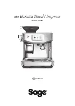 Предварительный просмотр 27 страницы Sage Barista Touch Impress User Manual