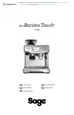 Предварительный просмотр 1 страницы Sage Barista Touch SES880 Quick Manual