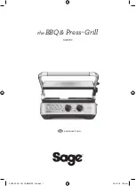 Предварительный просмотр 12 страницы Sage BBQ & Press SGR700BSS Quick Manual