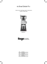 Sage BCG820UK Instruction Book preview