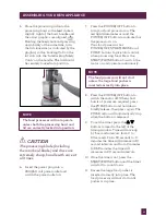 Preview for 12 page of Sage BFP800UK Instruction Booklet