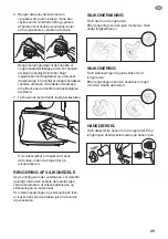 Preview for 25 page of Sage Big Squeeze SJS700 Quick Manual