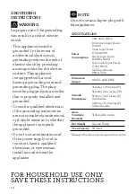 Preview for 2 page of Sage Combi Wave BMO870 User Manual