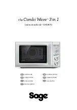 Sage Combi Wave SMO870 Instruction Book предпросмотр