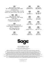 Preview for 216 page of Sage Compact Wave Soft Close User Manual