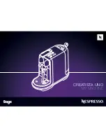 Предварительный просмотр 1 страницы Sage CREATISTA UNO User Manual