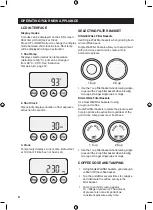 Предварительный просмотр 8 страницы Sage Dual Boiler Quick Manual